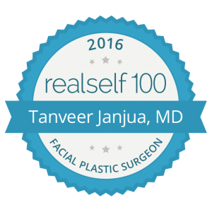 Dr. Janjua receives RealSelf 100 Award for 2nd year in a row